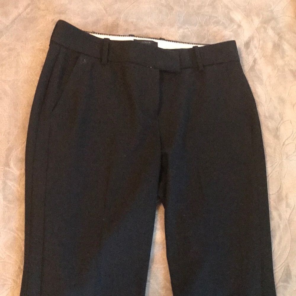 NWOT J Crew Campbell Trouser Black 2